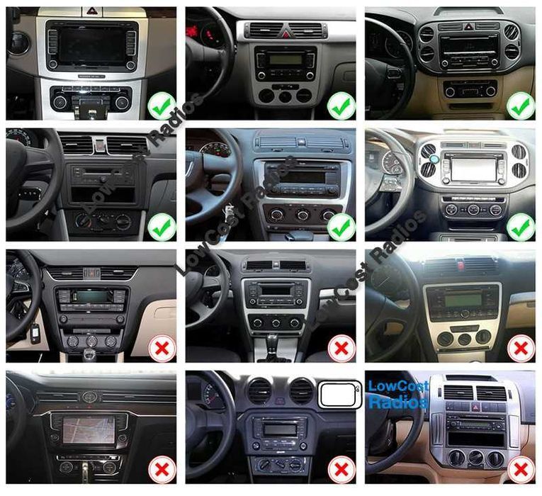 *PROMOÇÃO!!! Rádio GPS Bluetooth USB Canbus | VW • SKODA • SEAT