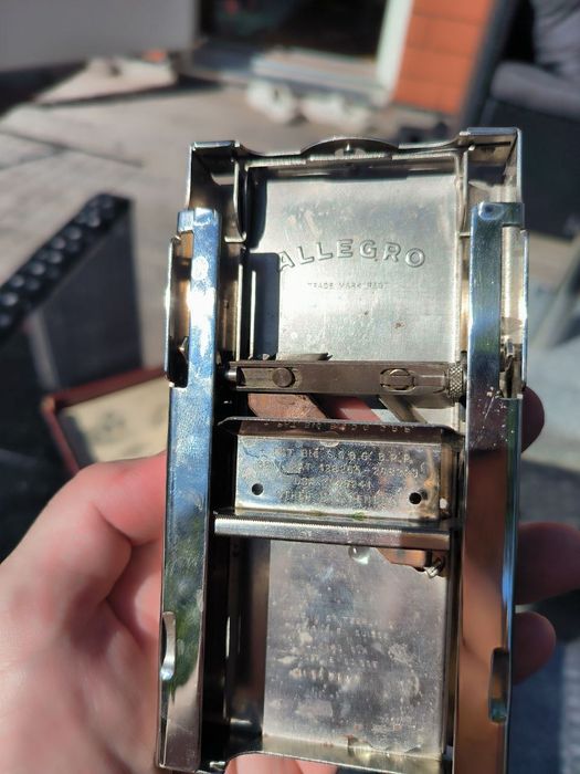 Станок для заточки бритвенных лезвий «Allegro mod. D», Швейцария, 1920