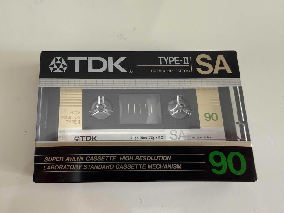 Cassetes Raras Seladas (TDK SA90 e Sony Video 8) - NOVAS