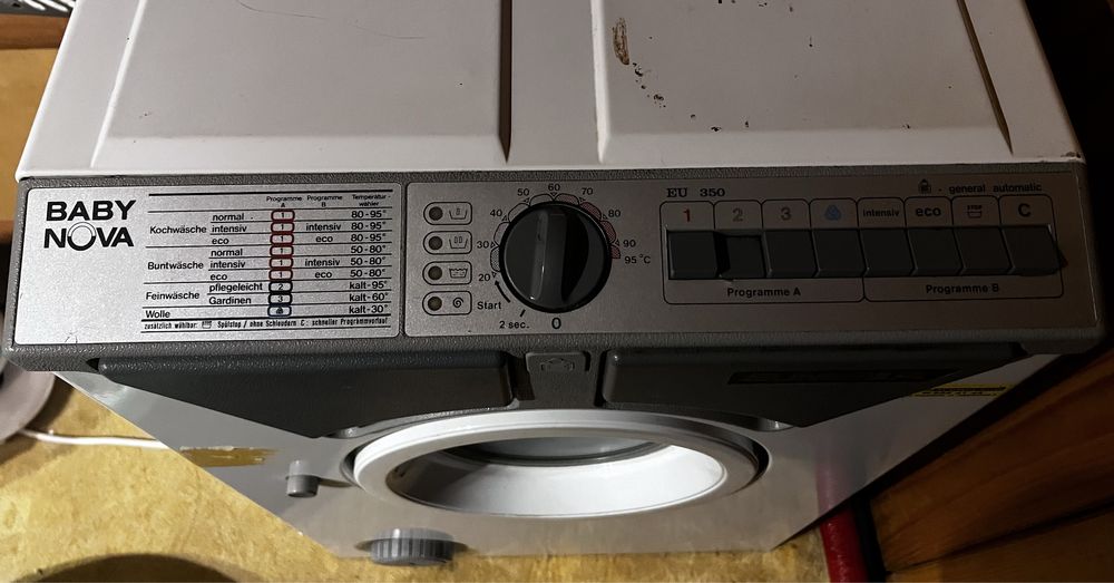 Mini pralka baby nova eumenia ładowność 3-3,5kg