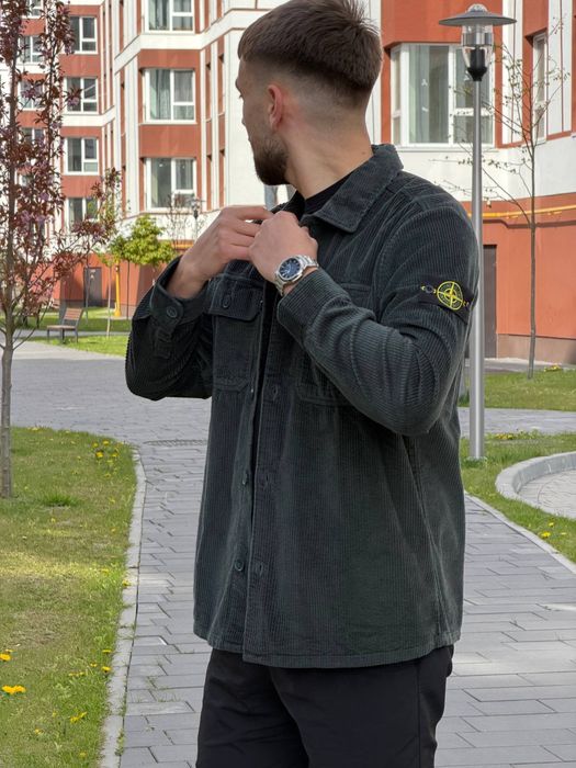 STONE  GHOST PIECE カバーオールジャケット stone island ghost piece - купить мужские рубашки и тенниски