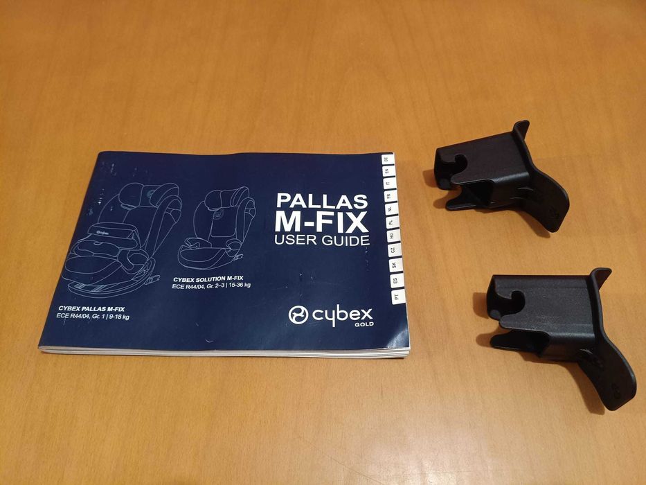Cadeira Auto Cybex Pallas M-Fix (Gr. 1, 9-18 kg) com Base M-Fix Preta