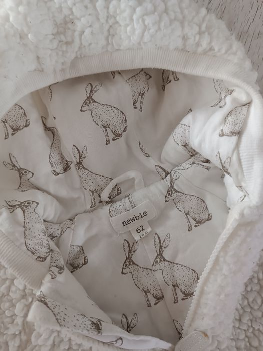 Kombinezon zimowy przejściowy newbie miś  noworodek