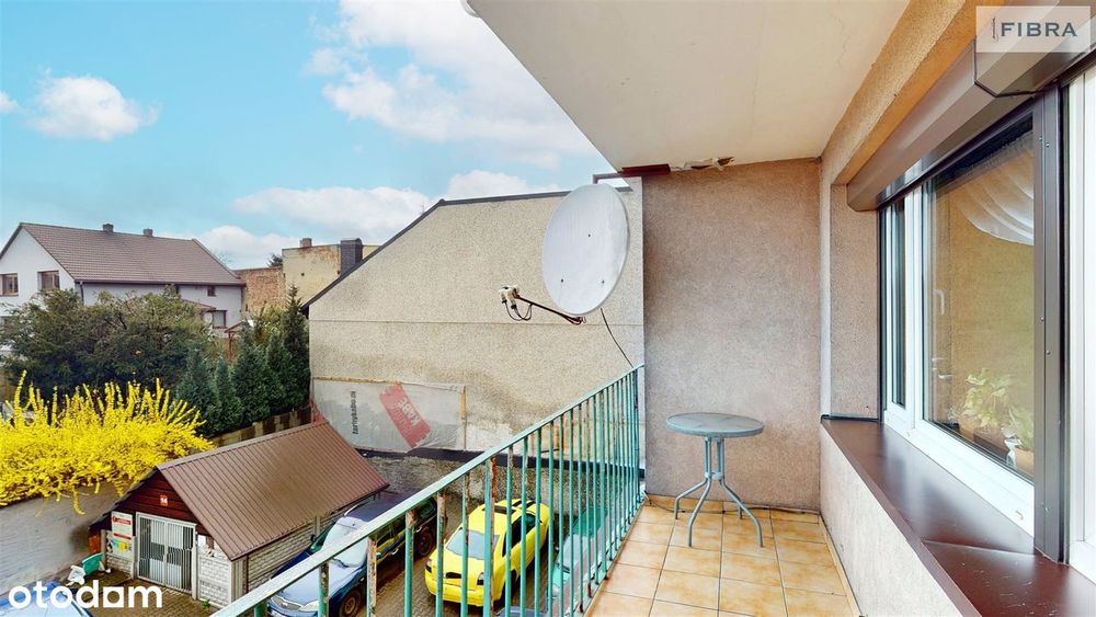 2 pokoje 44 m² | 1 piętro | centrum Pszowa| balkon