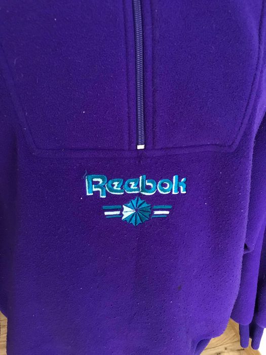 Bluza Reebok half zip 1990' rozm. M vintage