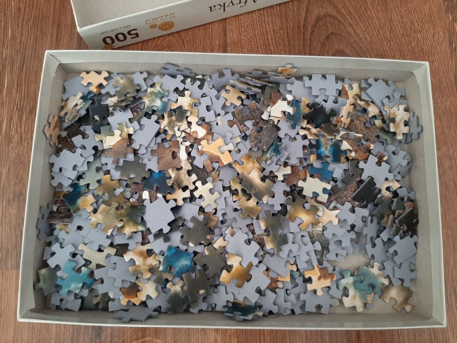 Puzzle moja afryka 500