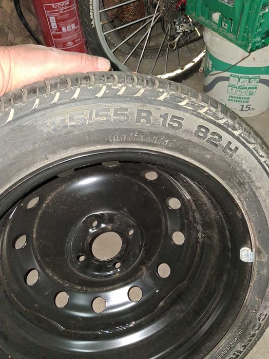 Pneu continental 185/55r15 novo