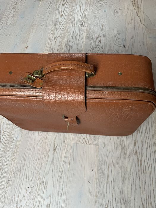 Walizka skórzana lata 80’ ubiegłego wieku