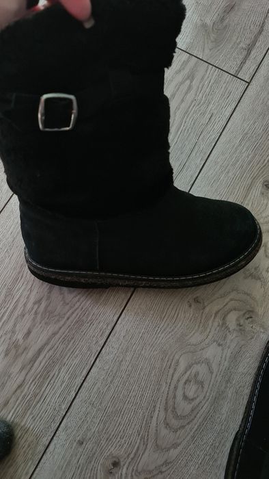 Тёплые унты, угги из натураной кожи