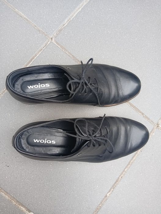 Buty skórzane Wojas damskie 39, raz użyte