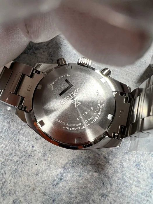 НОВИЙ ОРИГІНАЛЬНИЙ Seiko Prospex Speedtimer 1969 Re-Creation SSC819P11