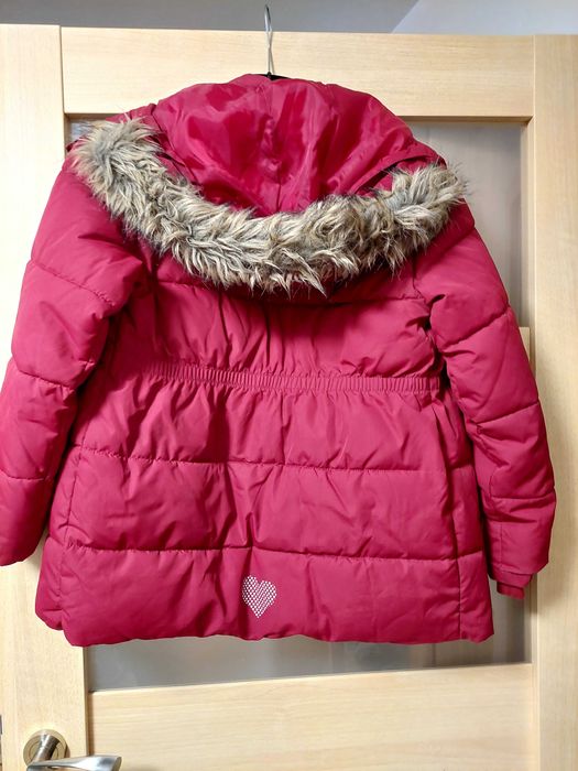 Kurtka zimowa krótki płaszczyk tchibo 146/152 jak nowy