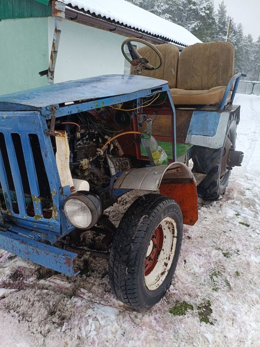 Саморобний трактор