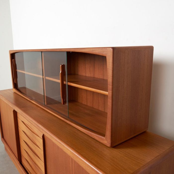 Komoda,sideboard tekowy Dyrlund,duński design,Dania lata70,mid-century