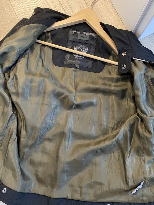 Diesel superior protection teflon męska przejściowa kurtka biker