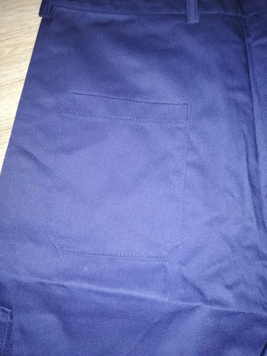 Calção multibolsos azul tamanho XL