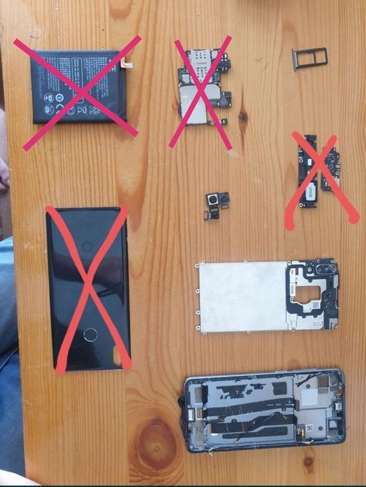 Telemóvel Vodafone Smart X9 ZTE VFD820 peças