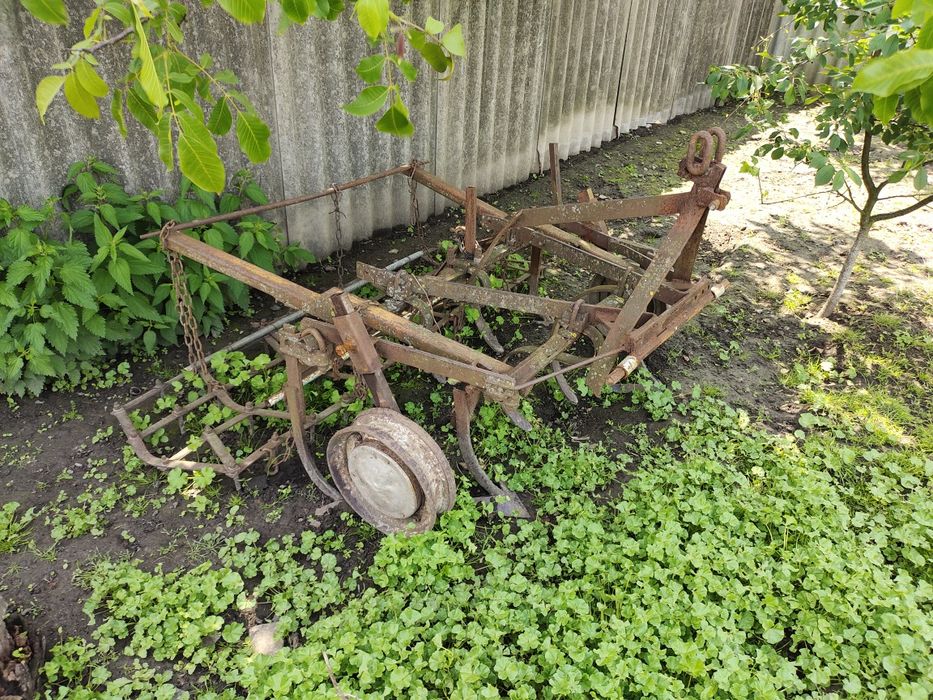 Продам саморобний трактор двигун Mercedes, плуг культиватор плужки