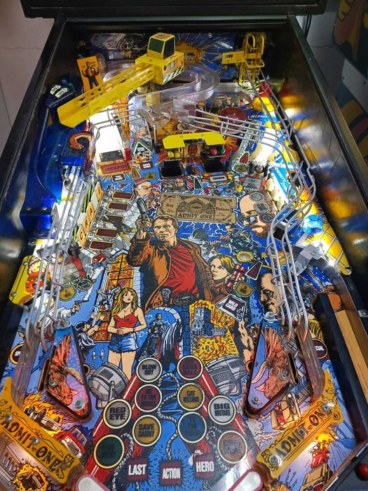 Pinball flipper Last Action Hero