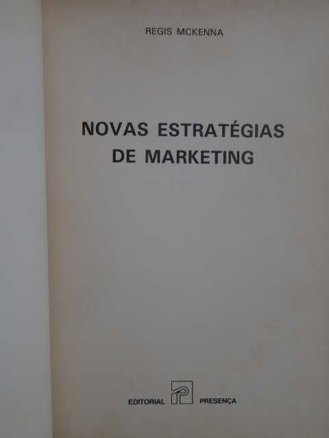 Novas Estratégias de Marketing de Regis Mckenna - 1ª Edição