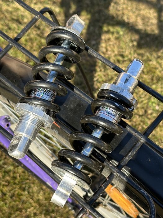 Амортизатори велосипедні 200мм хід