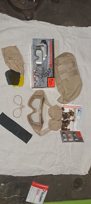 Тактичні окуляри, балістична  маска. Нова