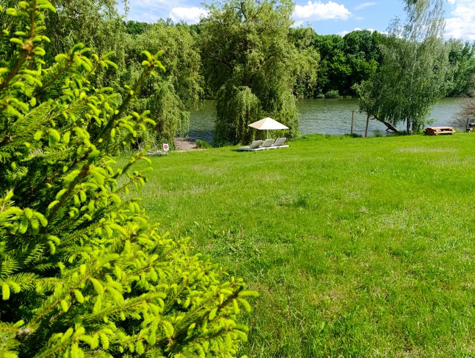 Садиба для відпочинку, еко туризм на березі озера