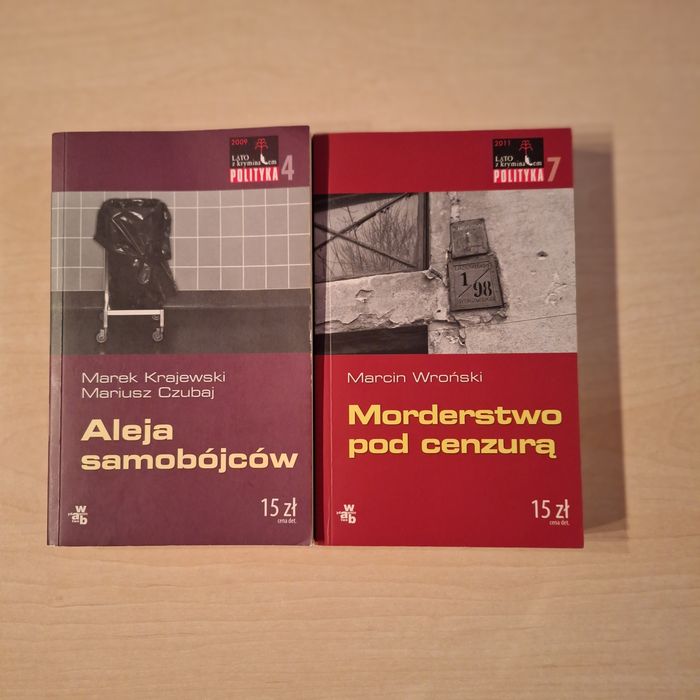 Marek Krajewski Aleja samobójców Marcin Wroński Morderstwo pod cenzurą