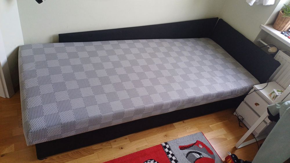Tapczan Jacek Abra Meble łóżko na sprężynach 80x200