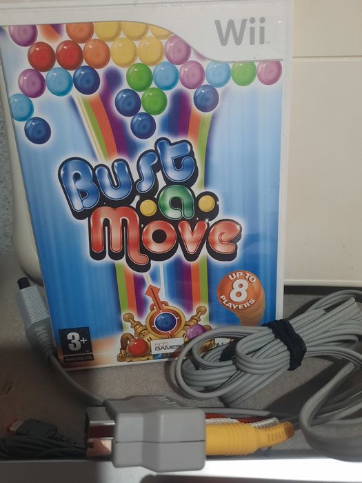 Nintendo wii +wii fit+ jogo bust a move