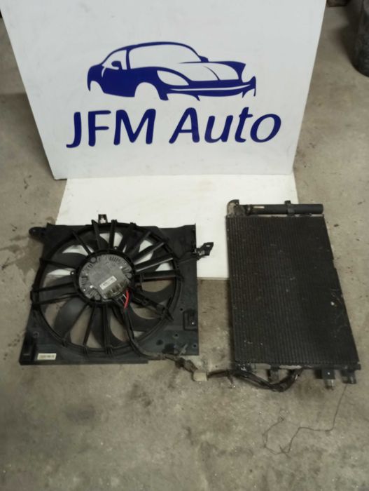 Ventoinha + radiador Jaguar XF 3.0D