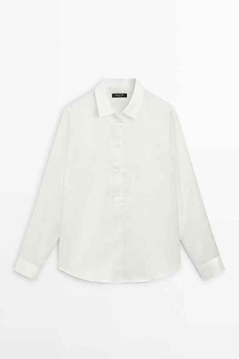 Блуза сорочка Massimo dutti
