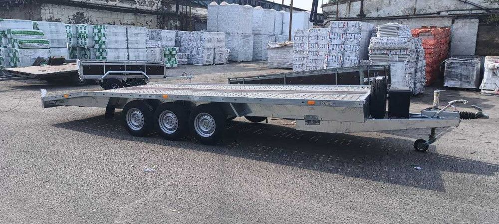 Прицеп эвакуатор. Лафет евакуатор. Трехвісний.