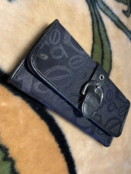 Carteira tecido preto