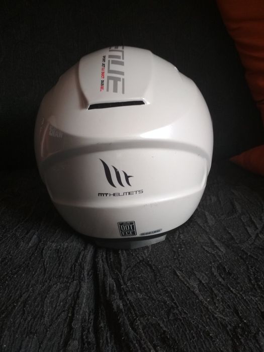 Capacete JET XL c/ óculos escuros escamoteáveis em excelente estado