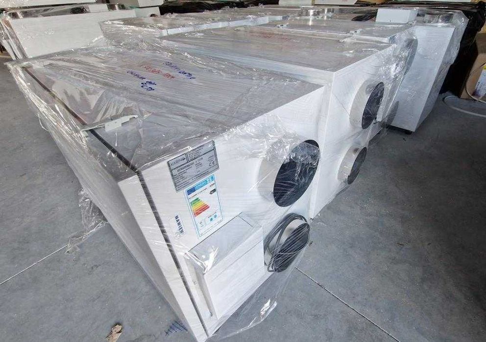 Rekuperacja KARINO - Bez Grzałki, Modulowany BYPASS, Tanie Filtry