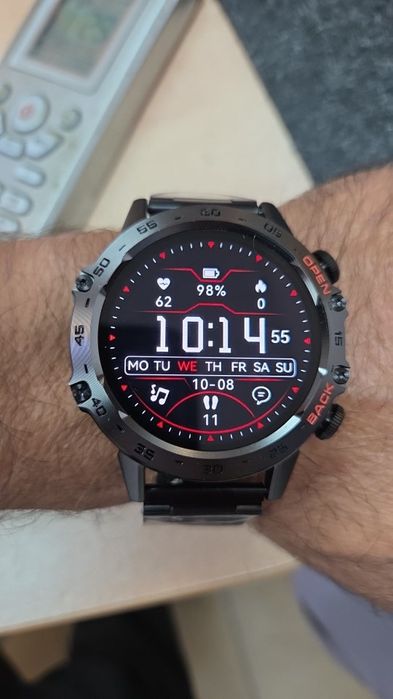 Акция Смарт часы Smart watch стальной противоударный корпус