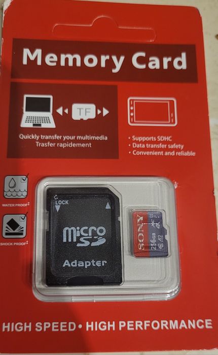 Karta pamięci 256gb