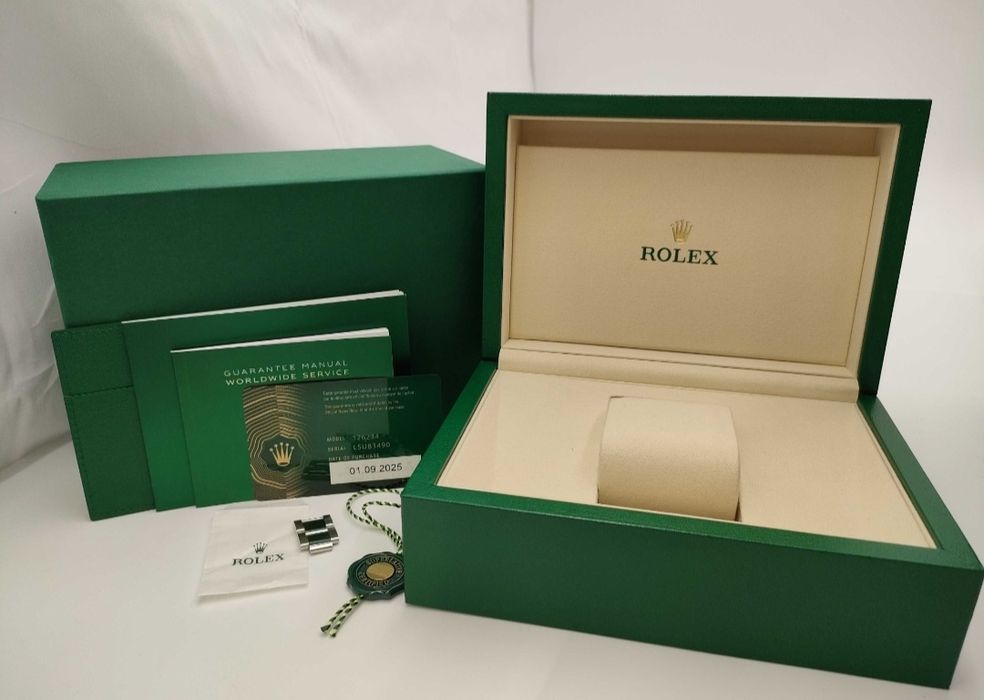 Rolex Datejust 36mm ouro branco e diamantes novo