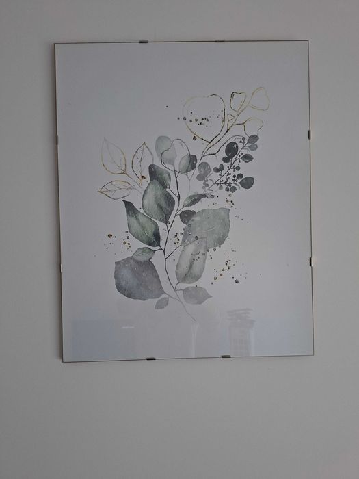 Série de quadros florais