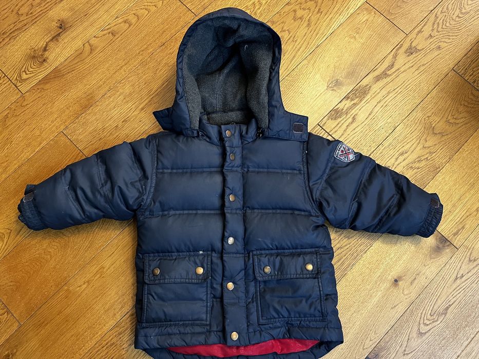 Ocieplana militka kurtka zimowa Baby GAP 104