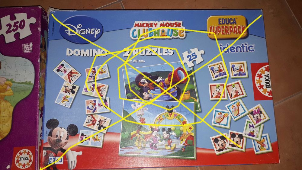 Puzzle da DISNEY de 250 peças