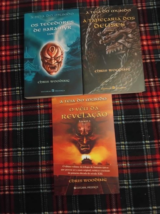 3 Livros de Fantasia - Chris Wooding