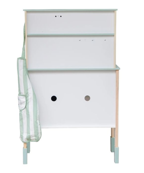 Велика дерев'яна кухня для дітей з аксесуарами