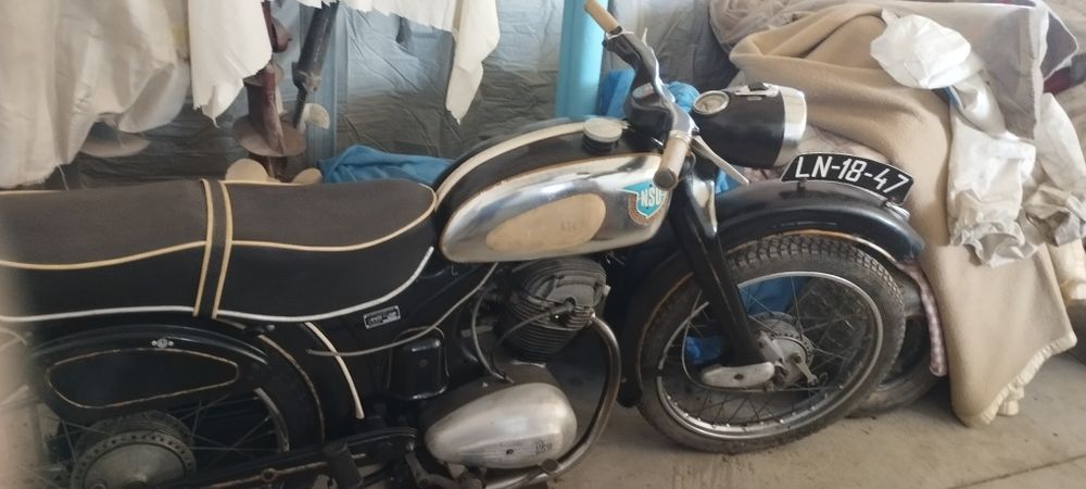 NSU 125 super fox de 1957