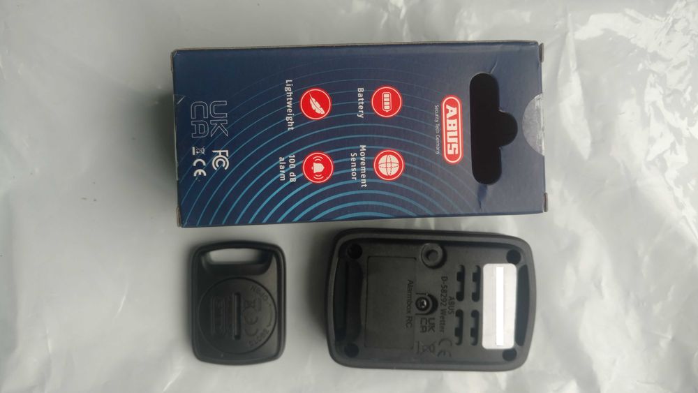 сигналізація Abus для велосипеда, самоката, коляски, мотоцикла