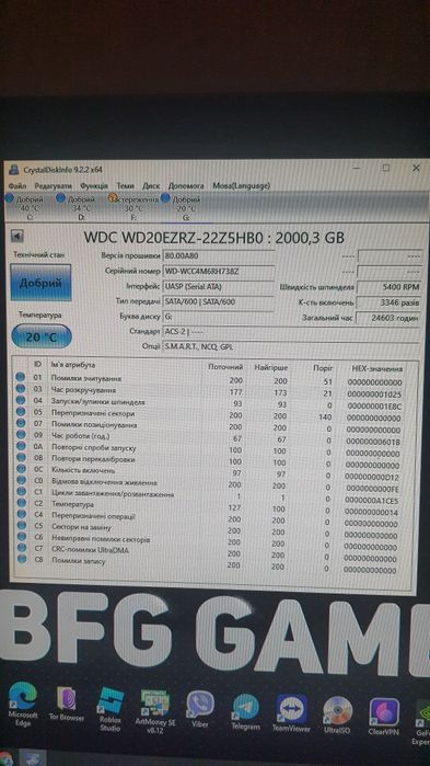 Жесткий диск HDD WD  2Tb