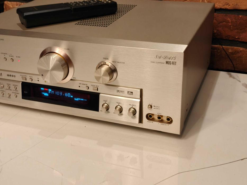 TECHNICS SA DA15 ! Unikatowy amplituner w pięknym stanie !