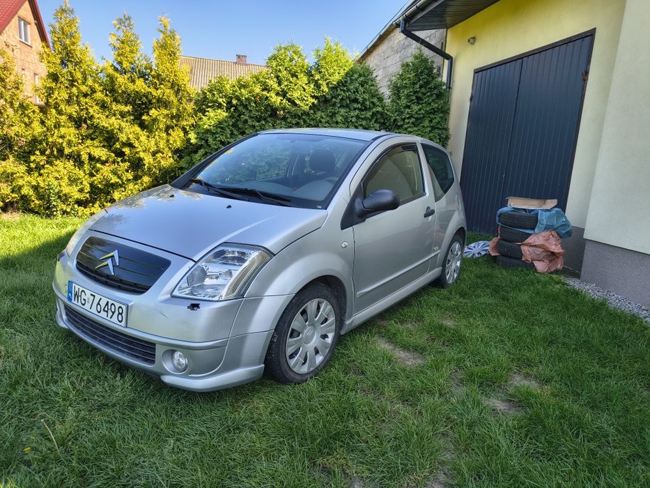 CITROEN C2 VTR 1.4 Benzyna 73 KM / 1 - właściciel / Bezwypadkowy / 153 000 km. / 2 Komplety Kół Lato/Zima