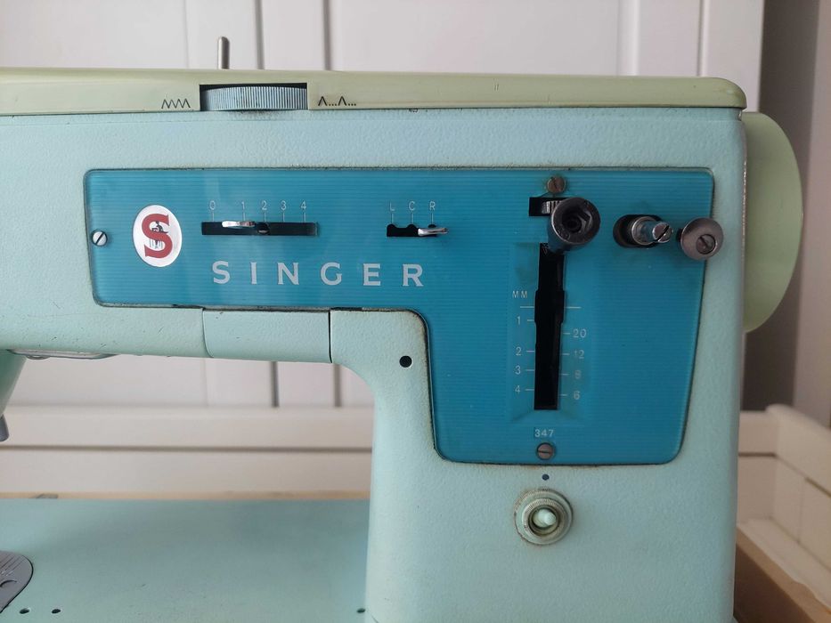 Máquina costura antiga SINGER 347